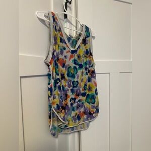 Sew In Love Multicolor Floral Tank Top